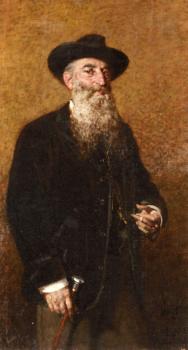 埃吉斯托 蘭斯洛托 A Portrait Of A Distinguished Italian Gentleman 埃吉斯托 蘭斯洛托 A Portrait Of A Distinguished Italian Gentleman